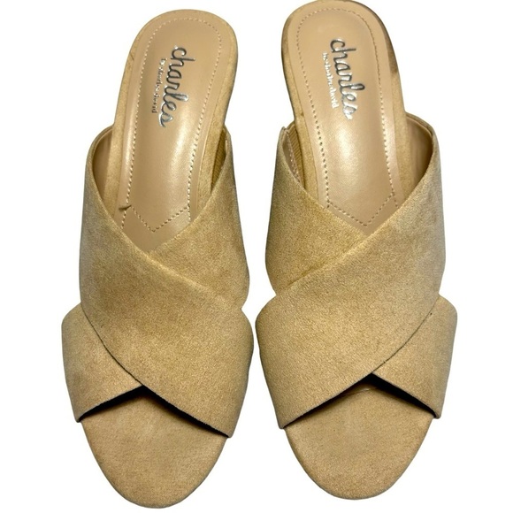 Charles By Charles David DUO WEDGE Sandals Sz 6.5 - Picture 5 of 11